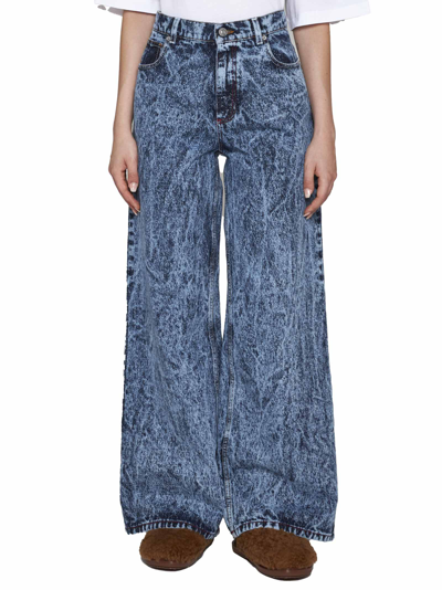Shop Marni Jeans In Royal