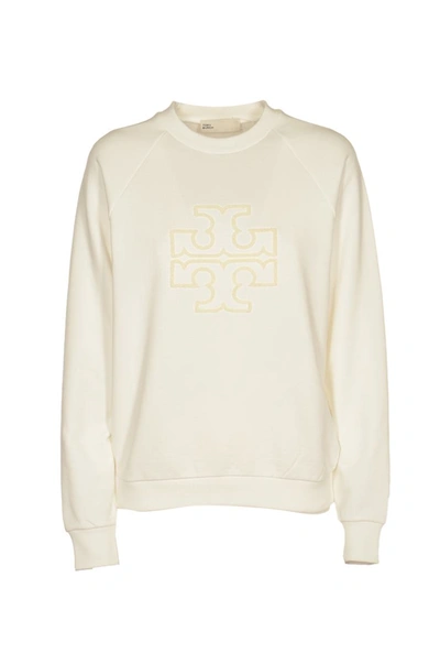Shop Tory Burch Sweaters In Snow White