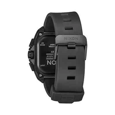 Pre-owned Nixon "ripley" Watch (surplus/black) Sport Digital Analog Rubberized Watch