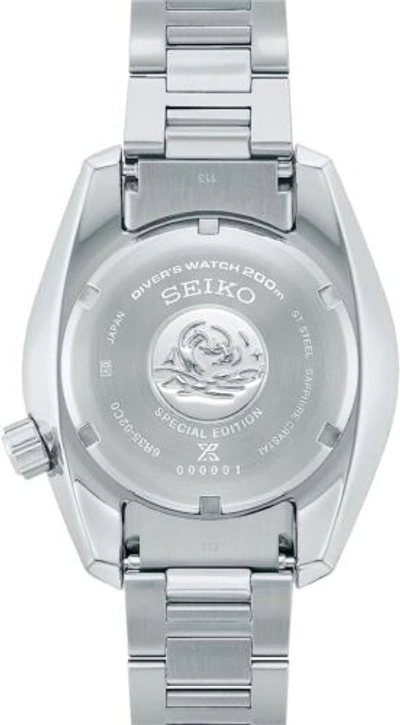 Pre-owned Seiko Prospex Sbdc189 Padi Special Edition Blue Diver Automatic Watch Men Japan