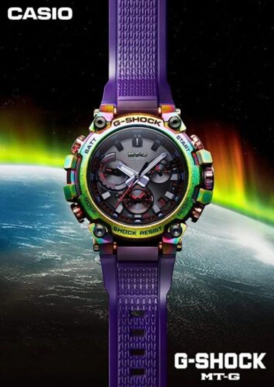 Pre-owned Casio G-shock Mt-g Mtg-b3000prb-1ajr Limited Edition Bluetooth Atomic Watch Men