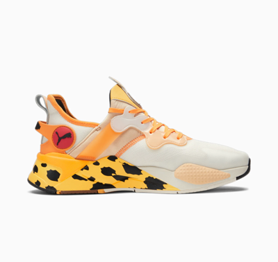 Pre-owned Puma X Thundercats Rs-x T3ch Cheetara Ii 2 Womens White Orange Yellow Rsx Tech