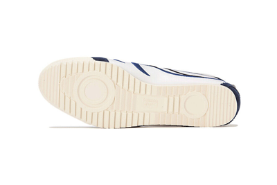 Pre-owned Onitsuka Tiger Mexico 66 Deluxe Nippon Made Japanese Kabuki Model Peacoat Blue In White / Peacoat (blue)