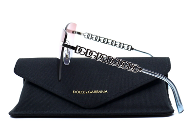 Pre-owned Dolce & Gabbana Dolce&gabbana Dg2289 Silver/lillac Gradient Blue Authentic Sunglasses 59-14 In Lillac/blue