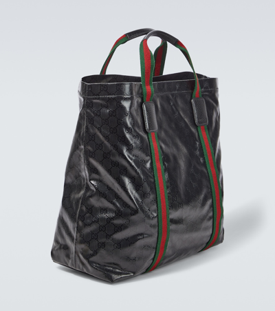 Shop Gucci Gg Crystal Medium Tote Bag