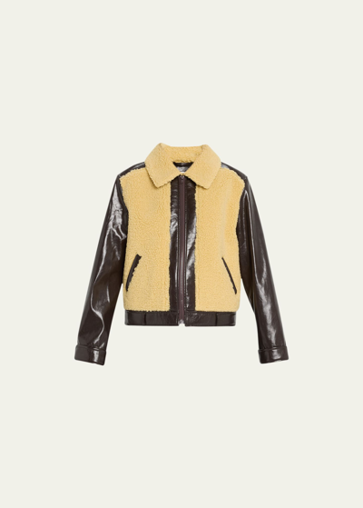 Shop Mother The Sidecar Jacket In Joyriding Tractor