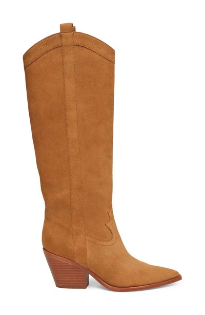 Shop Paige Luca Pointed Toe Western Boot In Ochre