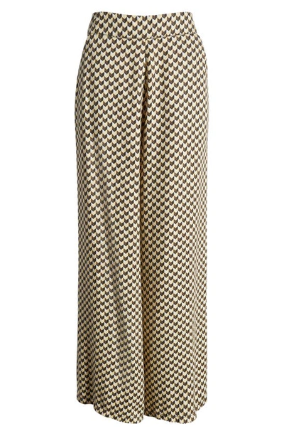 Rip Curl Isla Geo Linen Blend Pants In Black Multi