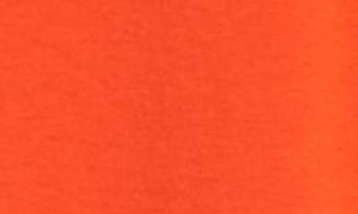 Shop Stone Island Logo Patch Cotton T-shirt In Orange Red