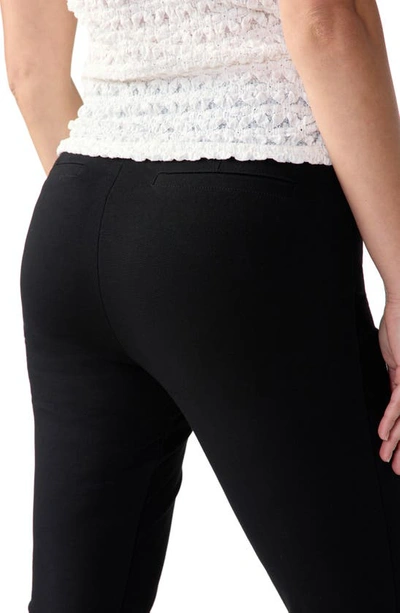 Sanctuary Starlight Ankle Zip Stretch Pants In Black