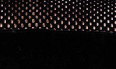 Shop Akris Punto Grid Detail Velvet Blouse In 009 Black