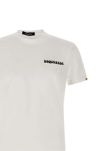 Shop Dsquared2 "cool Fit" Cotton T-shirt In White