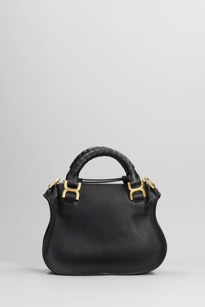 Shop Chloé Mini Crossbody Shoulder Bag In Black Leather