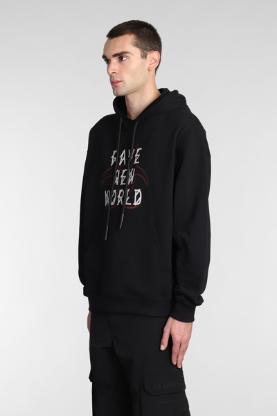 Shop 44 Label Group Sweatshirt In Black Cotton
