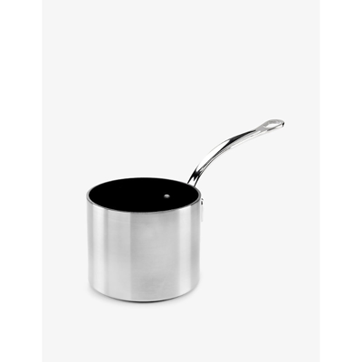Shop Samuel Groves Tri-ply Non-stick Stainless-steel Milk Pan 14cm