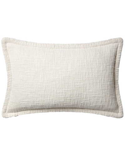Shop Loloi 13in X 21in Decorative Pillow In White
