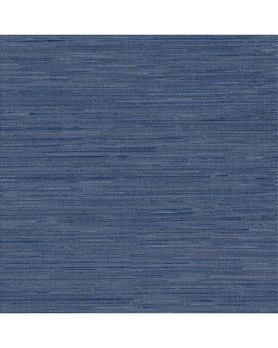 Shop Inhome Avery Weave Navy Peel & Stick Wallpaper In Blue