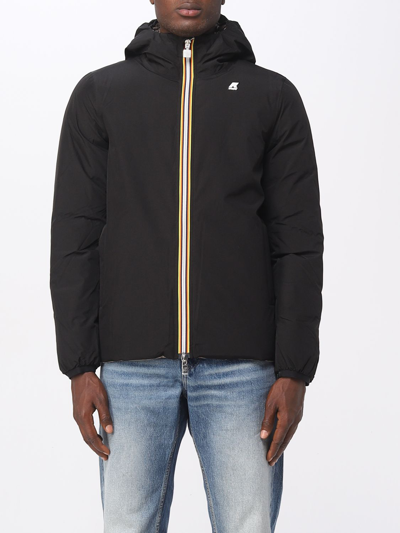 Shop K-way Jacket  Men Color Black