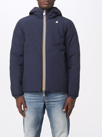 Shop K-way Jacket  Men Color Blue