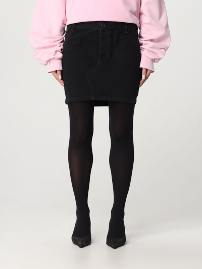 Shop Balenciaga Skirt  Woman In Black
