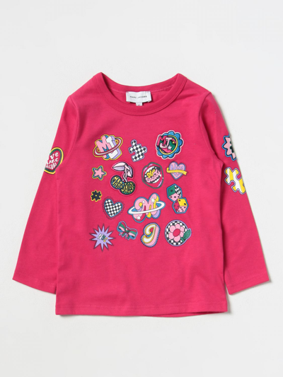 Shop Little Marc Jacobs T-shirt  Kids Color Fuchsia