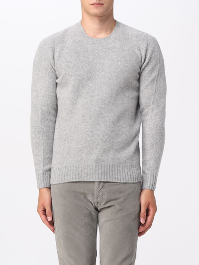 Shop Drumohr Basic Shirt In Grey 1