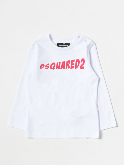 Dsquared2 Junior T-shirt Dsquared2 Kids Color White In White
