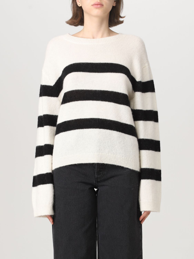 Shop Apc Sweater A.p.c. Woman Color White