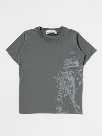 Stone Island Junior - Kids Gray 21070 T-Shirt