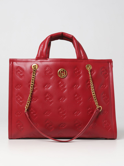 Shop Liu •jo Tote Bags Liu Jo Woman Color Red