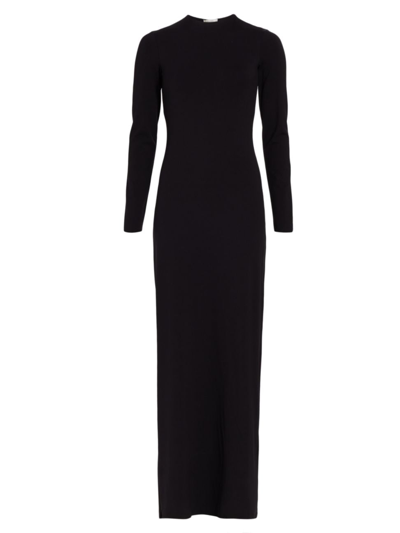 Shop The Row Women's Claudia Long-sleeve Maxi Dress In Black
