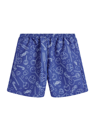 Shop Krost Men's Sugar Rush Swim Shorts In Snorkel Blue