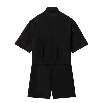 Shop Carhartt Wip W' Craft Short Coverall In Nero