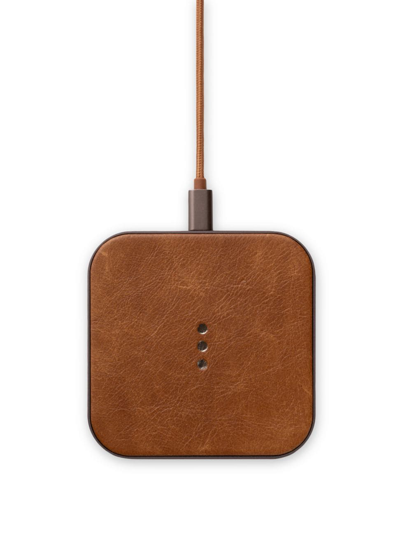 Shop Courant Catch:1 Classics Wireless Charger In Brown