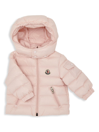 Shop Moncler Baby Girl's & Little Girl's Jules Down Jacket In Pink