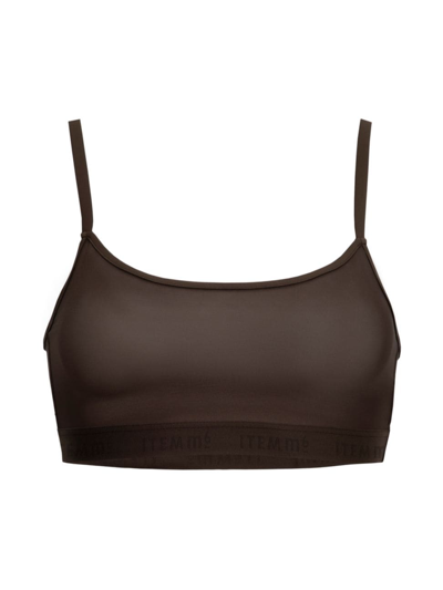 Shop Item M6 Women's All Mesh Bralette In Cacao