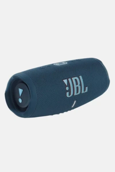 Shop Jbl Charge 5 Portable Waterproof Bluetooth Speaker With Powerbank In Blue At Urban Outfitters