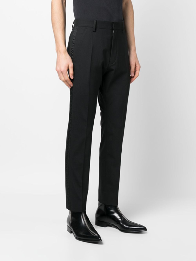 Shop Dsquared2 Tailored Straight-leg Trousers In Black