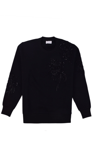Shop P.a.r.o.s.h Sweatshirt In Black