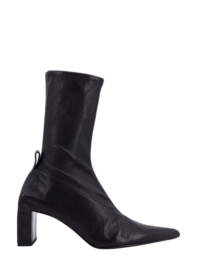 Jil Sander Heeled Boots In Black