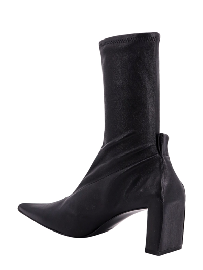Jil Sander Heeled Boots In Black