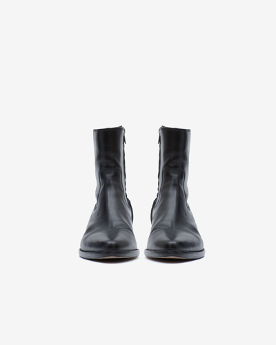 Shop Isabel Marant Okuni Ankle Boots In Black