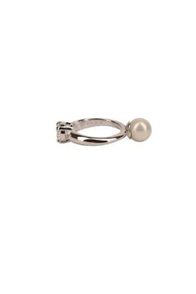 Pre-owned Maison Margiela Damen Ring Besondere Anlässe Silber Grösse Xs S56uq0045