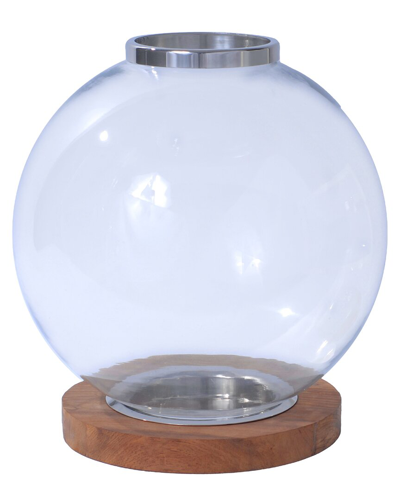 Shop R16 Home Large Globe In Grey