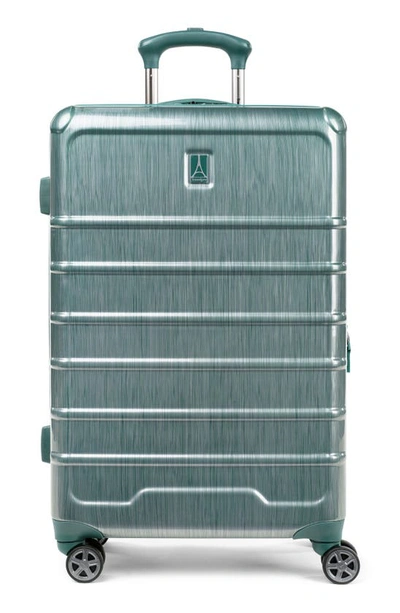 Shop Travelpro Rollmaster™ Lite 24" Expandable Hardside Spinner Suitcase In Emerald Green
