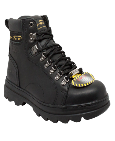 Shop Adtec Men's 6" Steel Toe Hiker Boot In Black