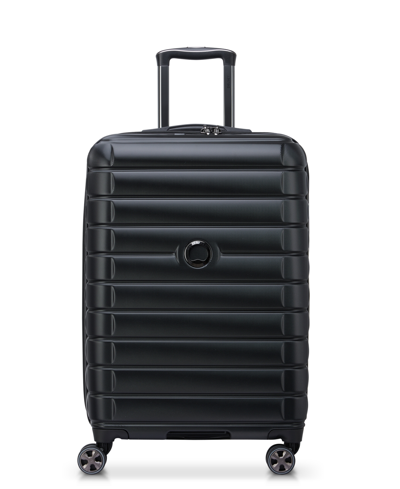 Delsey Closeout!  Shadow 5.0 Expandable 20" Spinner Carry On Luggage, Created For Macy's In Black