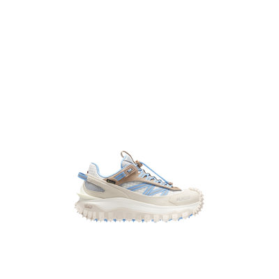 Shop Moncler Collection Trailgrip Gtx Sneakers White In Blanc