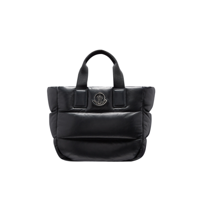 Shop Moncler Collection Mini Caradoc Tote Bag Black