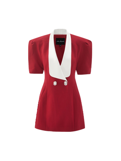 Shop Nana Jacqueline Alia Dress (red)